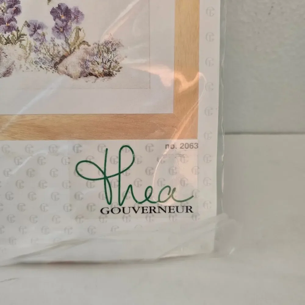 Thea Gouverneur Mixed Hydrangea Cross Stitch Kit Cottagecore Gardencore Crafter